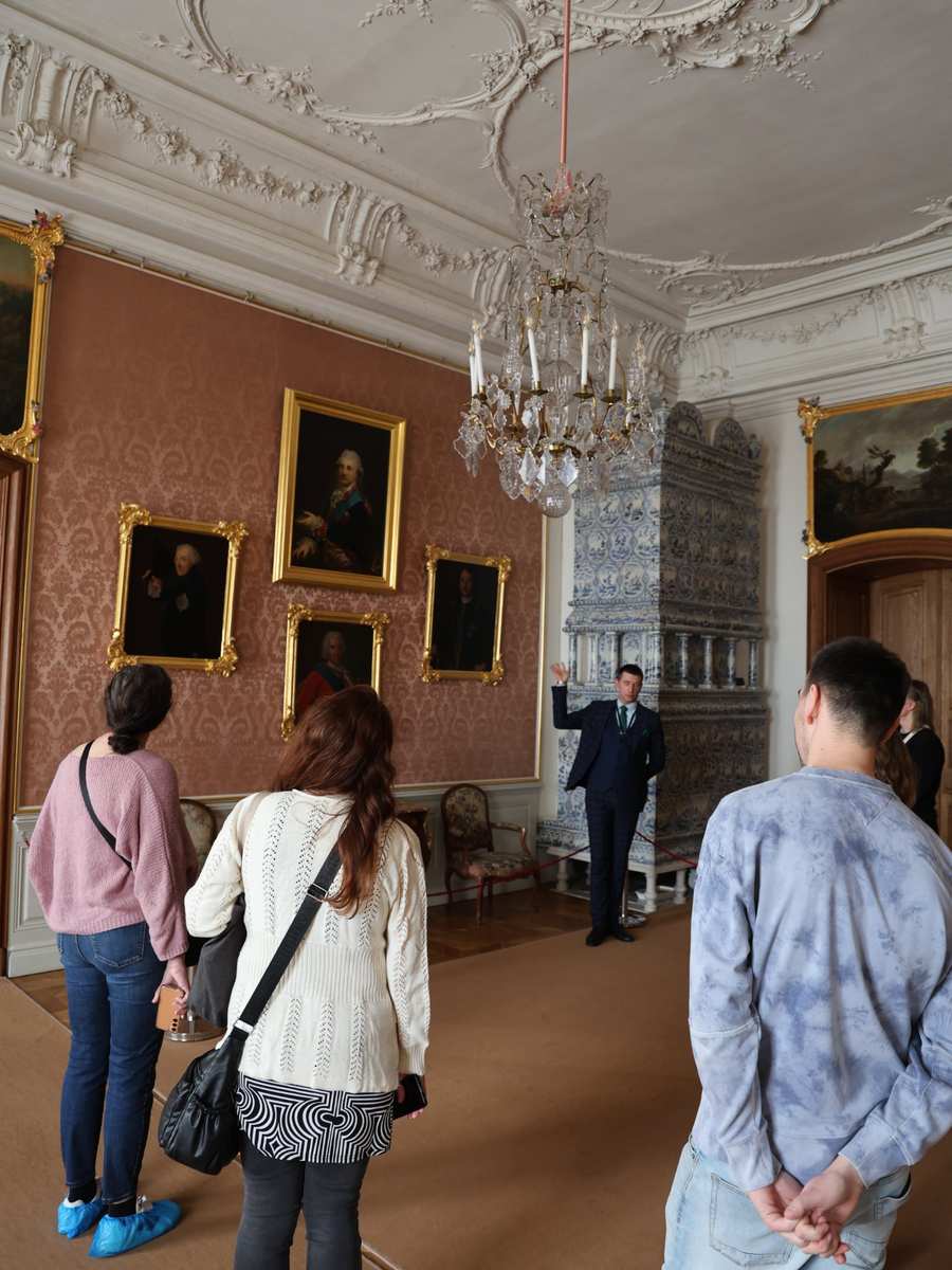 Rundāle Palace baroque ceiling paintings in the state rooms